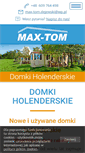 Mobile Screenshot of max-tom.com