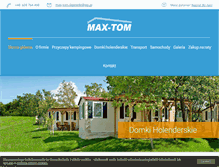 Tablet Screenshot of max-tom.com